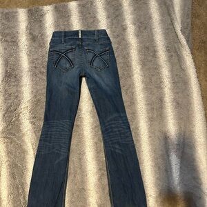 Ariat Women's Flare Jeans in Classic Blue